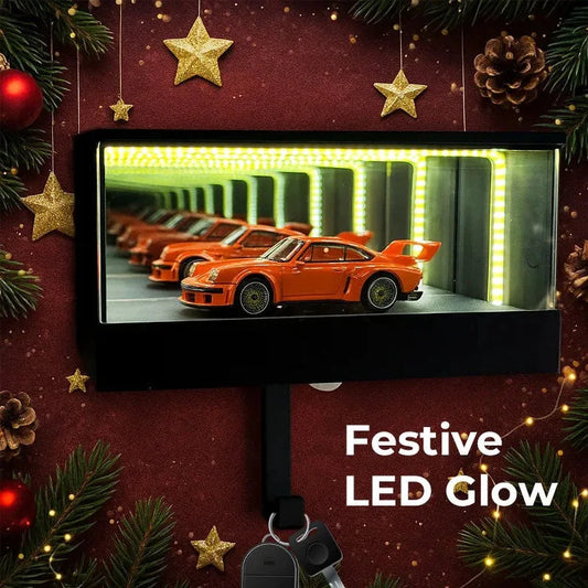 LED Car Key Holder Wall Mount – Stylish Key Organizer for Home & Entryway