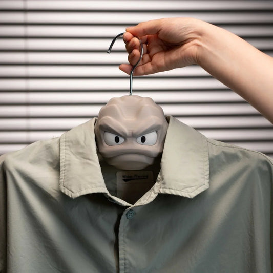 Pokemon Geodude 3D Hanger – Funny Anti-Slip Anime Clothes Hook
