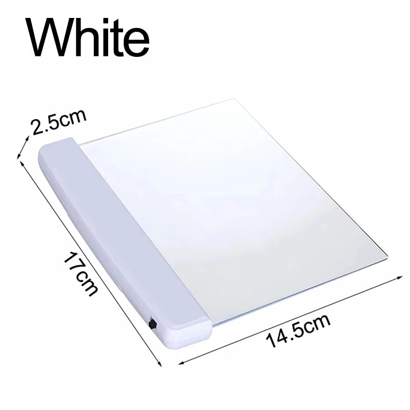 LED Flat Panel Book Light – Portable Eye-Caring Reading Lamp Bookmark