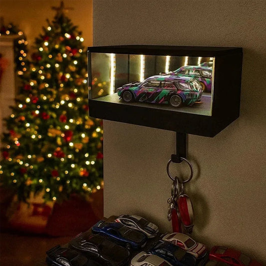 LED Car Key Holder Wall Mount – Stylish Key Organizer for Home & Entryway